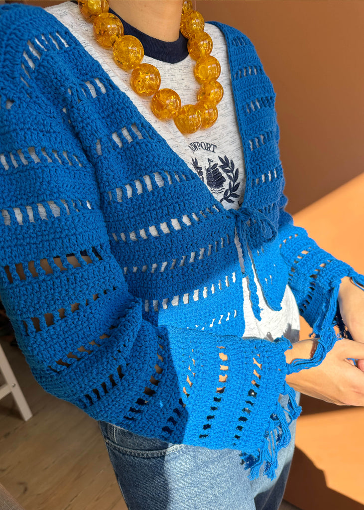 Crochet cardigan - SAMPLE ONE-OFF – Tour-lava